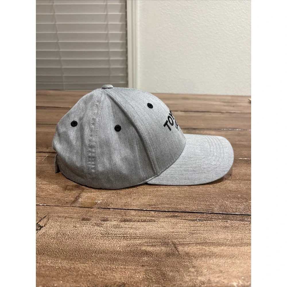 Toyota Racing Cap Hat Strapback Adjustable White‎ on Gray Hat Toyota Racing Car!